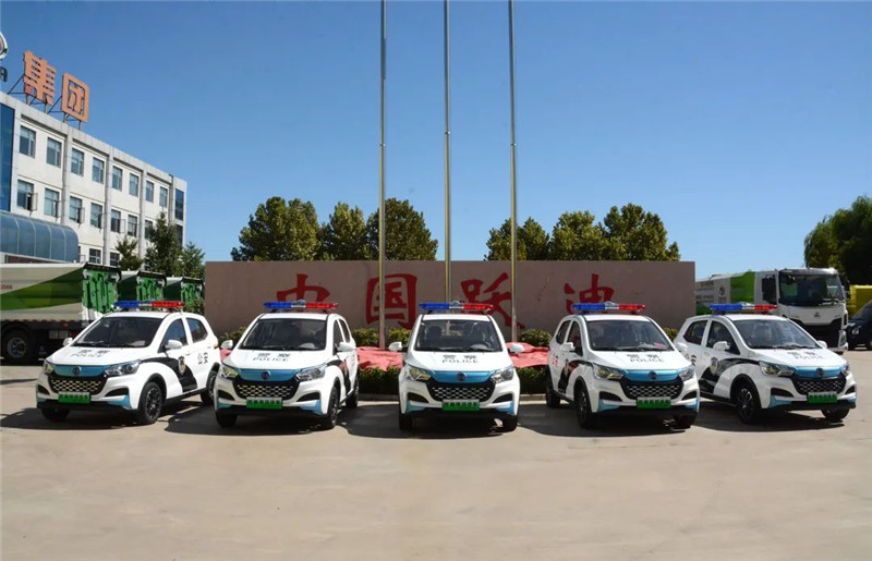 喜迎二十大 忠誠保平安丨躍迪純電動警用巡邏車發(fā)往江西